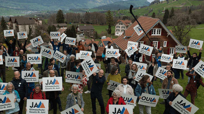 JA zum Klimaschutz Gesetz